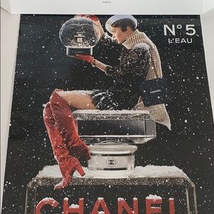 CHANEL Poster No 5 L’Eau Paris